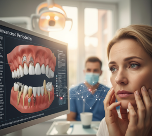 denti che si muovono, denti mobili, piorrea, parodontite, perdita dei denti, dentista san pietro vernotico, dental day